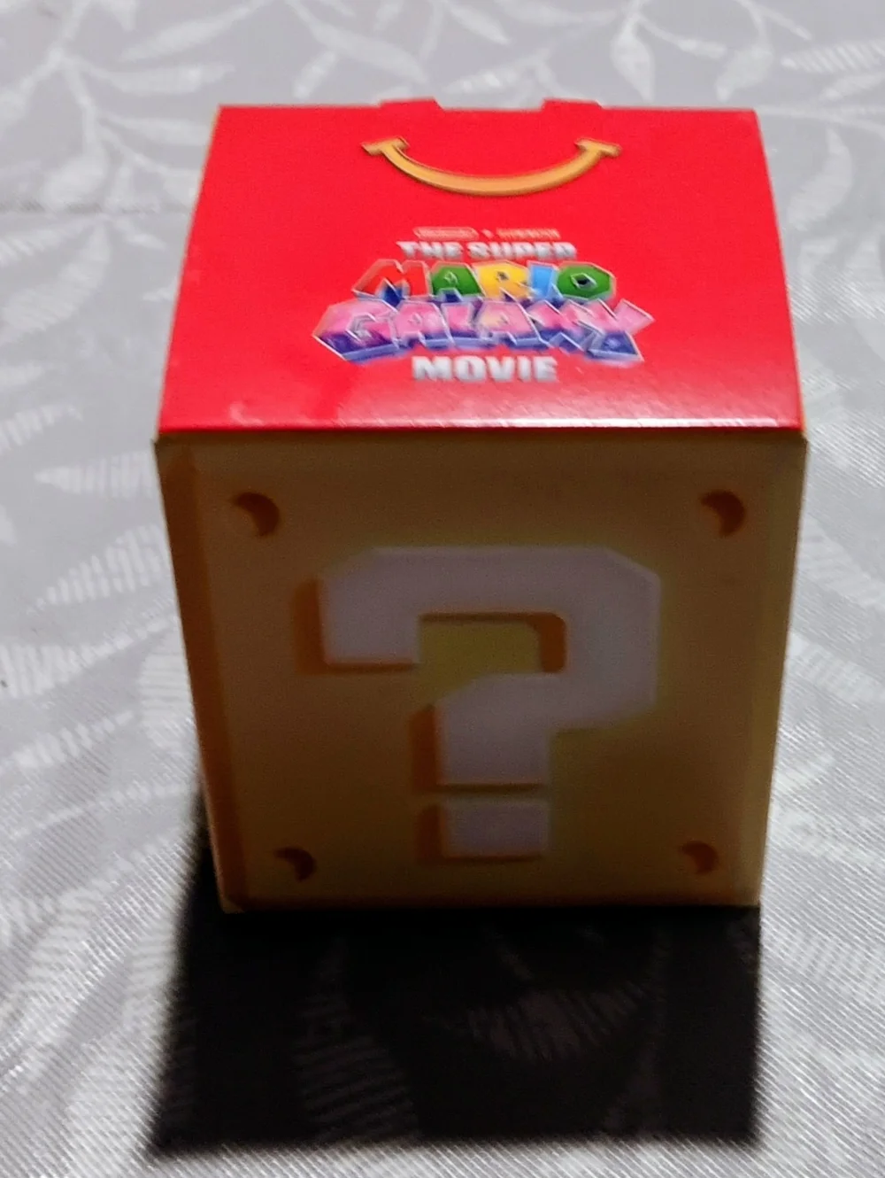 2026 McDONALD'S SUPER MARIO GALAXY HAPPY MEAL TOY #01-MARIO-NEW IN BOX!